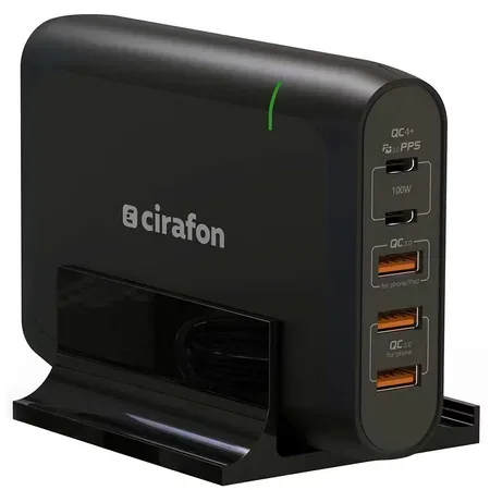 Cirafon CPS-HDD15-110-B strømadapter og vekselret Indendørs
