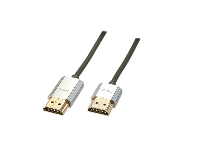 Lindy 41676 HDMI-kabel, 4K, 4,5 m, grå
