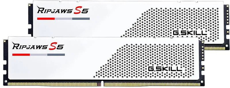 64 GB (2x32GB) DDR5-6000 G.Skill Ripjaws S5 White CL30