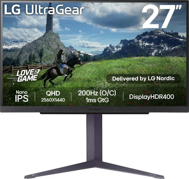 LG UltraGear 27GS85Q 27" QHD 180Hz