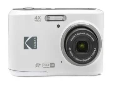 Kodak PIXPRO FZ45, 16 MP, 4608 x 3456 pixlar, CMOS, 4x, Full HD, Vit