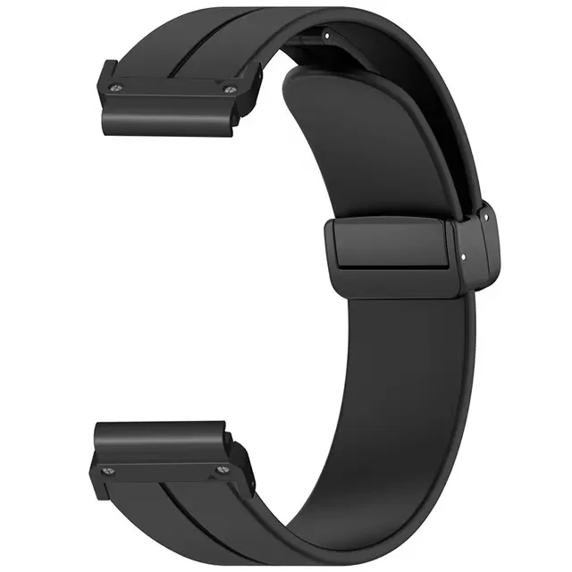 SKALO Silikonarmband metallspänne Garmin Fenix 8 47mm