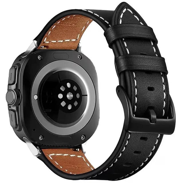 SKALO Läderarmband Samsung Watch Ultra 47mm