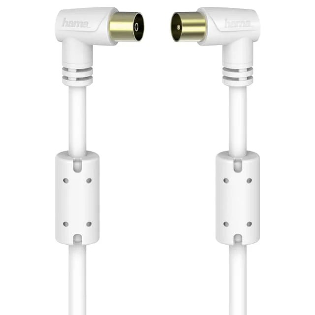 Hama antenn koaxialkabel  90°