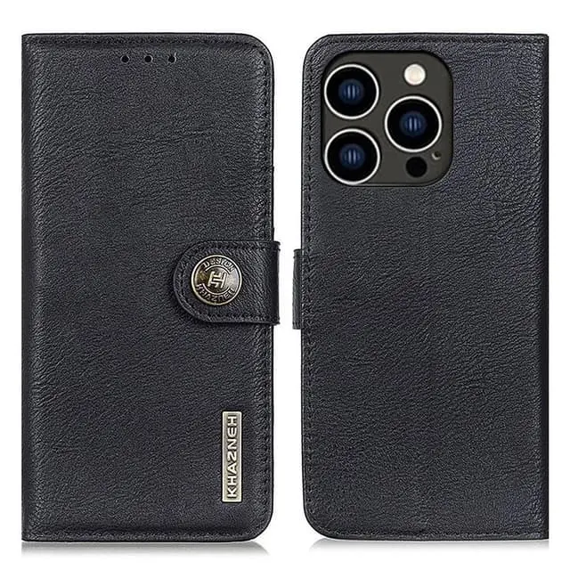 KHAZNEH för iPhone 16 Pro Max Plånboksfodral