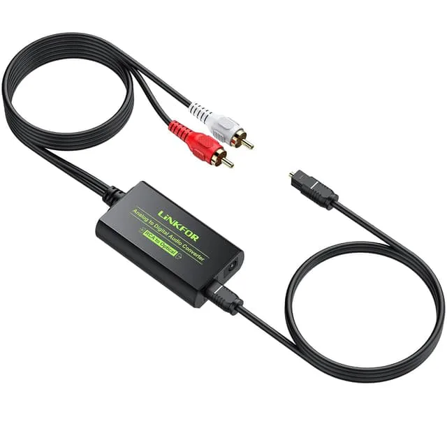 Nördic Analog till Digital Audio Converter RCA