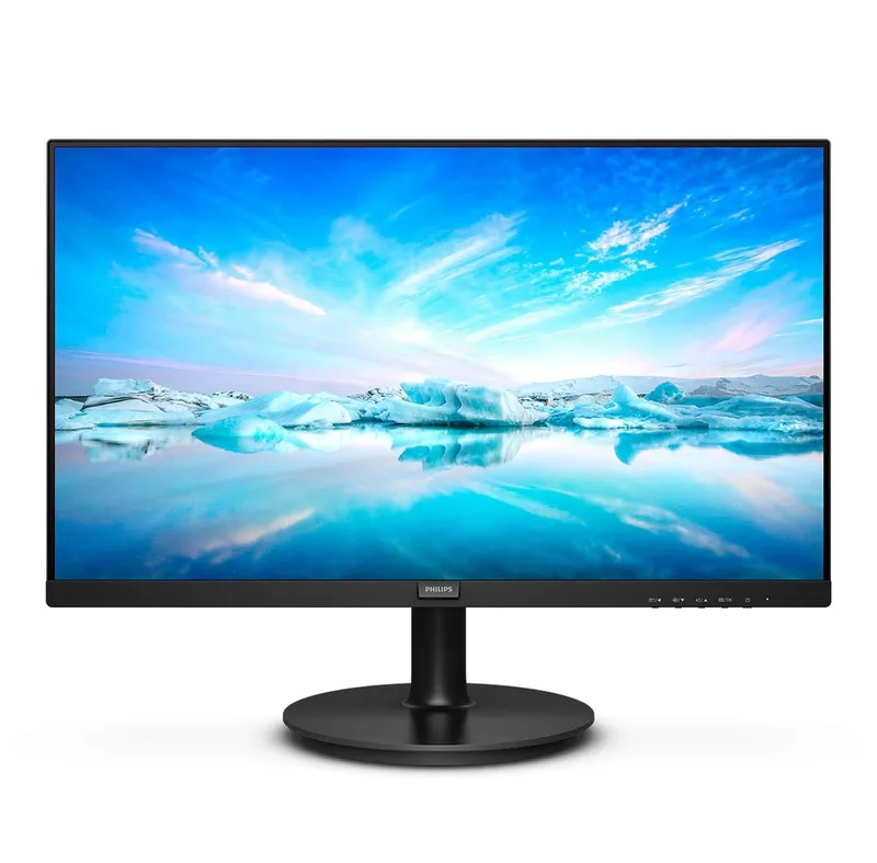 21.5" Philips 222V8LA, VA 1920x1080, 4 ms, 75Hz, HDMI/DP, högtalare