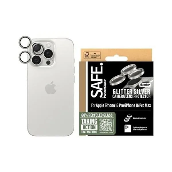 SAFE by PanzerGlass Linsskydd till iPhone 16 Pro / 16 Pro Max