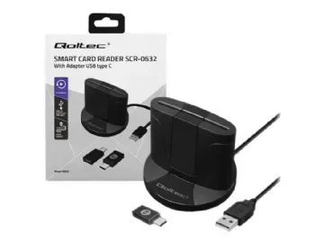 Qoltec SCR-0632 - SMART-kortläsare