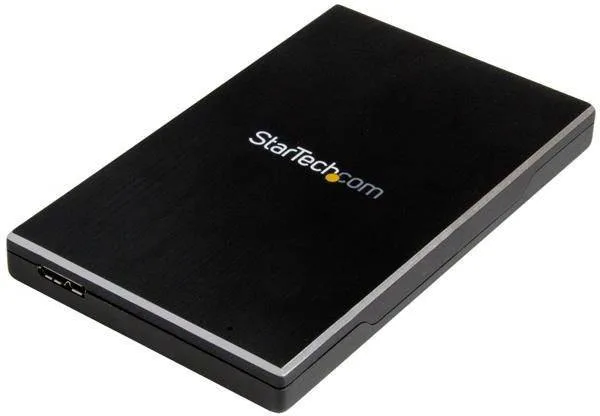 Externt kabinett 2.5" SATA till USB 3.2 (Gen2) 10Gbps, StarTech, aluminium