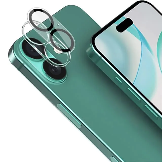 IMAK Linsskydd För iPhone 16 / 16 Plus Film Härdat