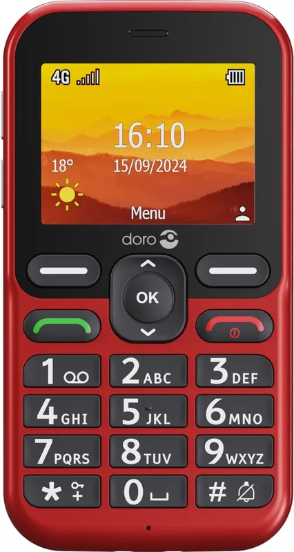 Doro Leva L11 Olåst mobiltelefon för seniorer