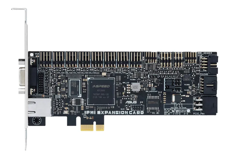 Asus IPMI-expansionskort, PCIe 3.0