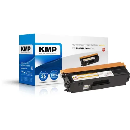 KMP B-T64 tonerpatron 1 stk Gul