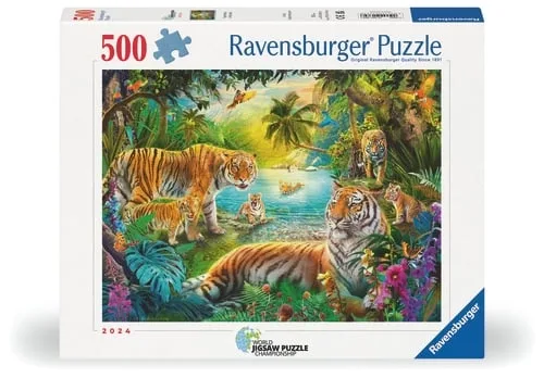 Ravensburger Tigerfamilj i oasen