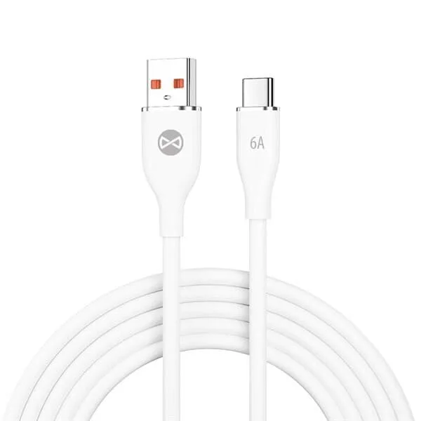 Forever USB-kabel USB till USB-C 6A 1m