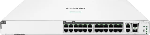 HPE Networking Instant On 1960 24G 20p Class4 4p Class6 PoE 2XGT 2SFP+ 370W Switch