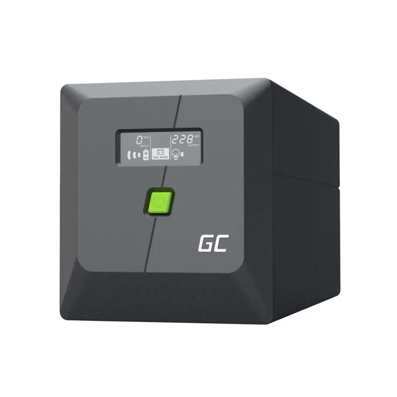GREEN CELL UPS EFFEKTÄT 600W/1000VA MOD. BLÅ
