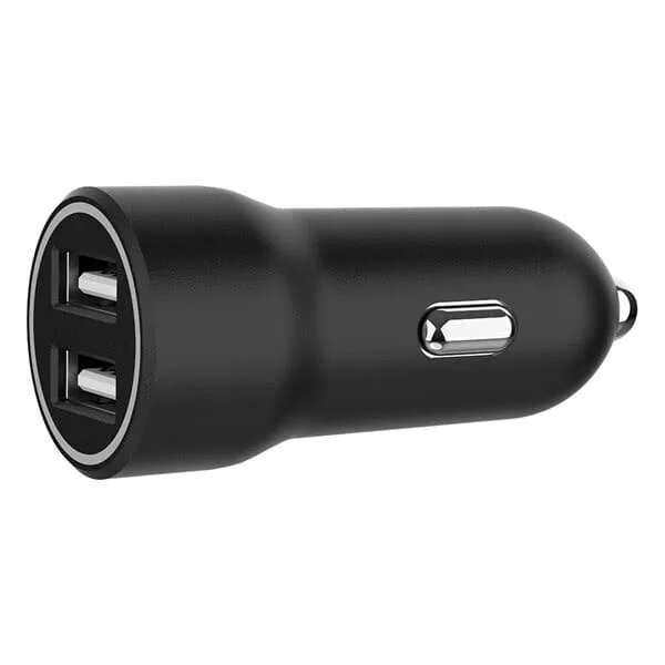 Billaddare med 2 USB-portar