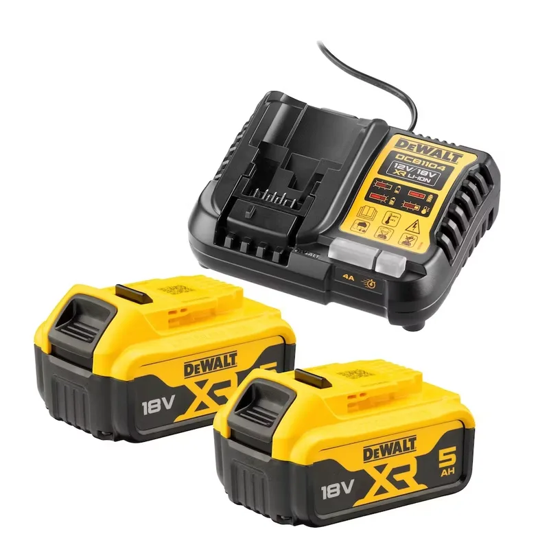 DeWalt DCB1104P2-QW 2x 18V 5Ah Akku-Set