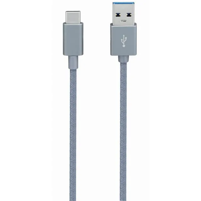 Sandstrøm braided USB 3.1 type-C kabel