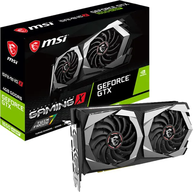 MSI Geforce GTX 1650 Super Gaming X