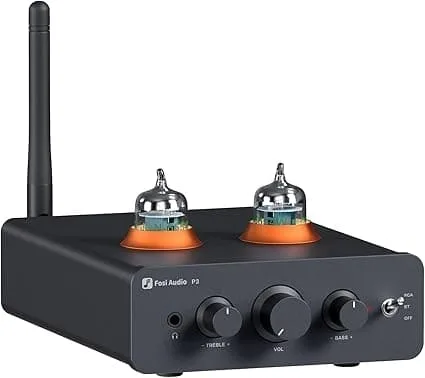 Fosi Audio P3 hörlursförstärkare med rörförsteg