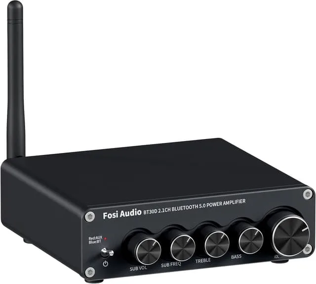 Fosi Audio BT30D Bluetooth 5.0 Stereo Audio Receiver Förstärkare