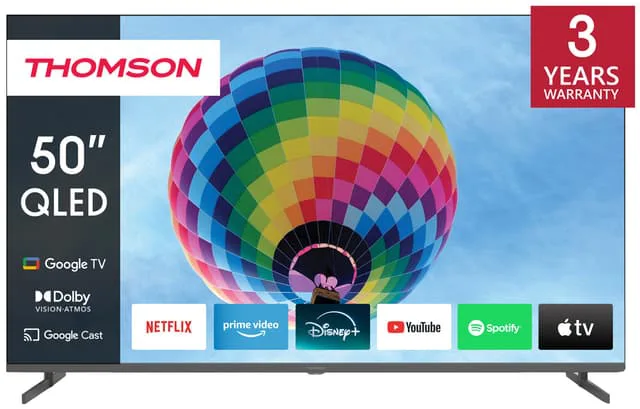 Thomson Google 50" QG4S14 4K QLED smart TV