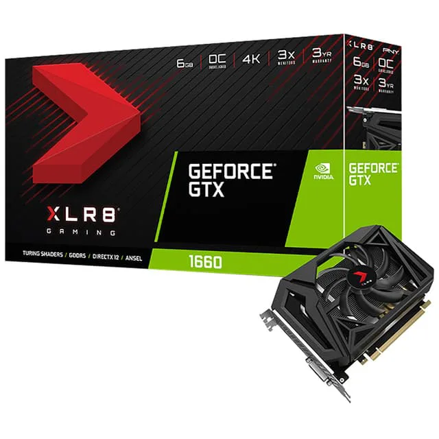 PNY GeForce GTX 1660 XLR8 Gaming OC