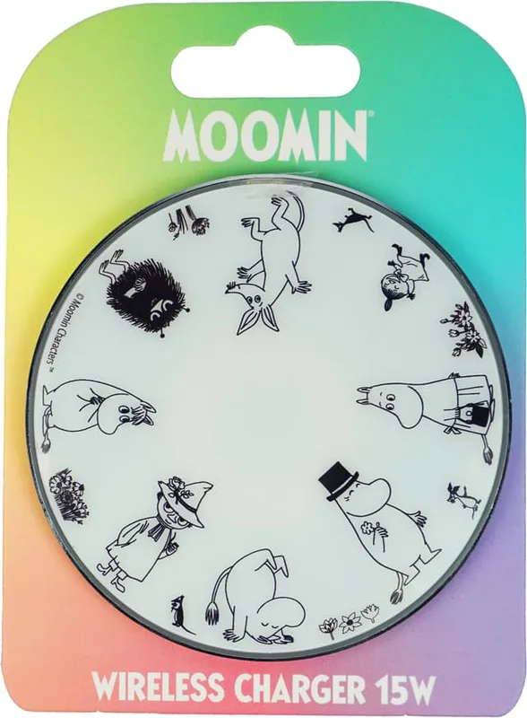 Moomin 15W trådlös laddare