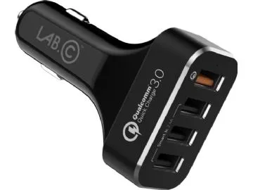Ładowarka Lab.C LAB.C 4Port Quick Car Charger