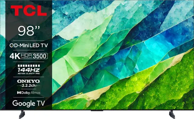TCL 98" C855 4K MINI-LED TV
