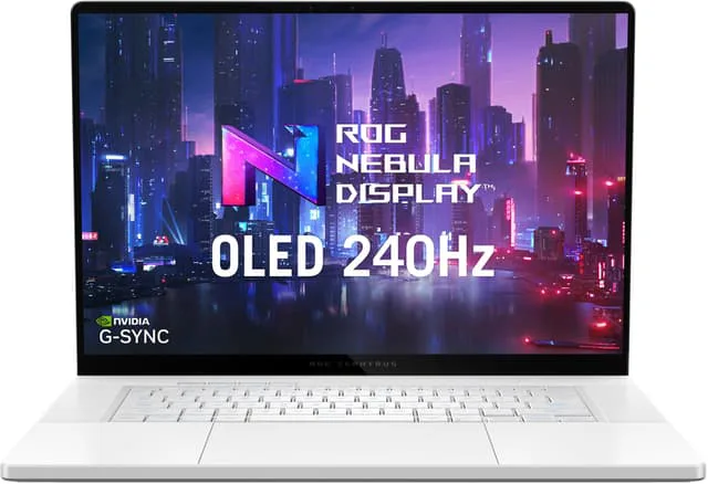 Asus ROG Zephyrus G16 GU605CR U9-285H/32/1024/5070Ti/OLED 16" bärbar dator (vit)