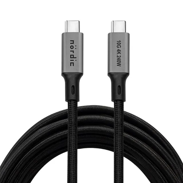 NÖRDIC 5m USB 3.2 Gen 2 kabel