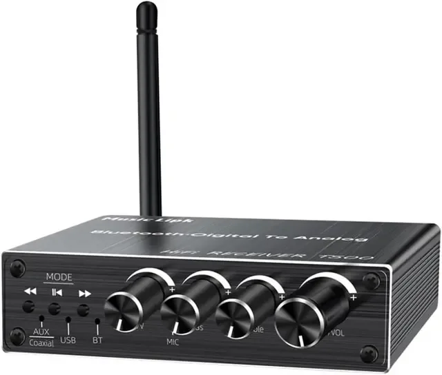 NÖRDIC Bluetooth 5.3 ljudmottagare med DAC