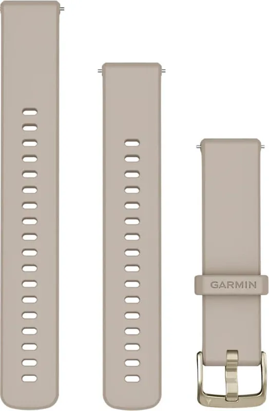 Garmin 18mm QuickRelease Silicone klockarmband (grått)
