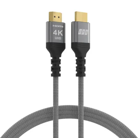 EFB HDMI-kabel High-Speed med Ethernet 4K60Hz 1 m Grå