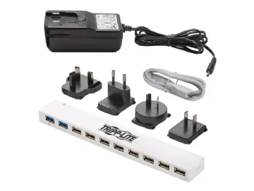 Eaton Tripp Lite 10-Port USB 3.0 / USB 2.0 Combo Hub