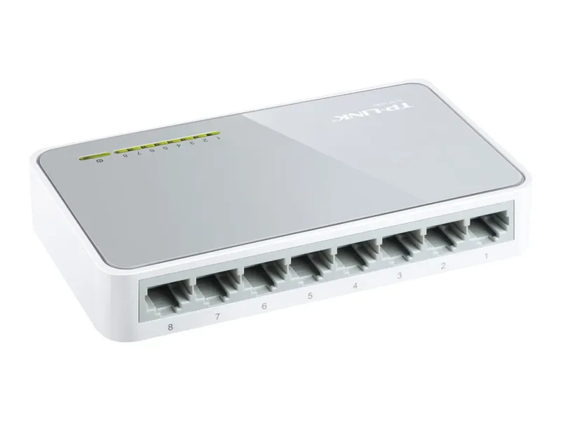 TP-Link TL-SF1008D 8-ports 10/100 Mbps switch för skrivbord
