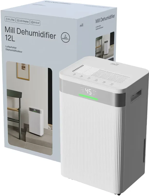 Mill luftavfuktare MDH12 (Mill white)