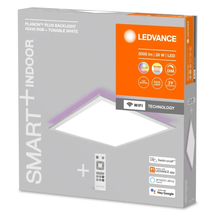 LEDVANCE Smart+ Planon Plus Backlite 45x45cm 1800lm RGBTW