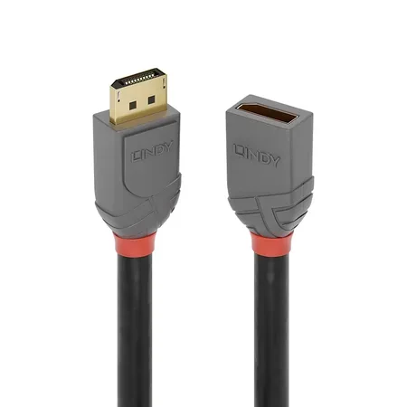 Lindy 36498 DisplayPort-kabel, 3 m, svart