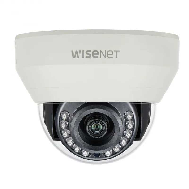 Hanwha HCD-7030RA bevakningskameror Kupol-formad CCTV övervakningskamera inomhus 2560 x 1440 pixlar Innertak/vägg