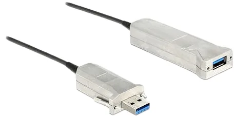 Delock USB 3.0-förlängningskabel, A-hane till A-hona, 20 m