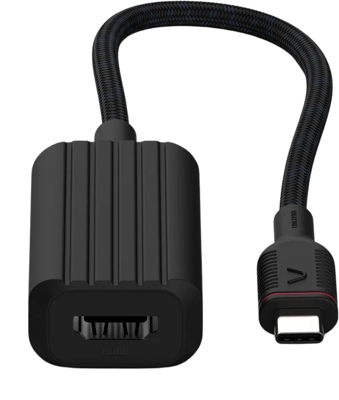 Unisynk USB-C till HDMI 4K-adapter, svart