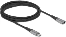 Delock USB 40 Gbps Förlängningskabel USB-C Hona-Hane