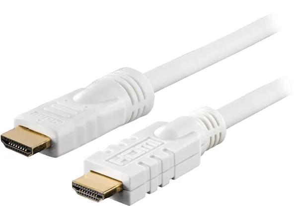 DELTACO HDMI-kabel 1.4 ha-ha Aktiv Vit 20