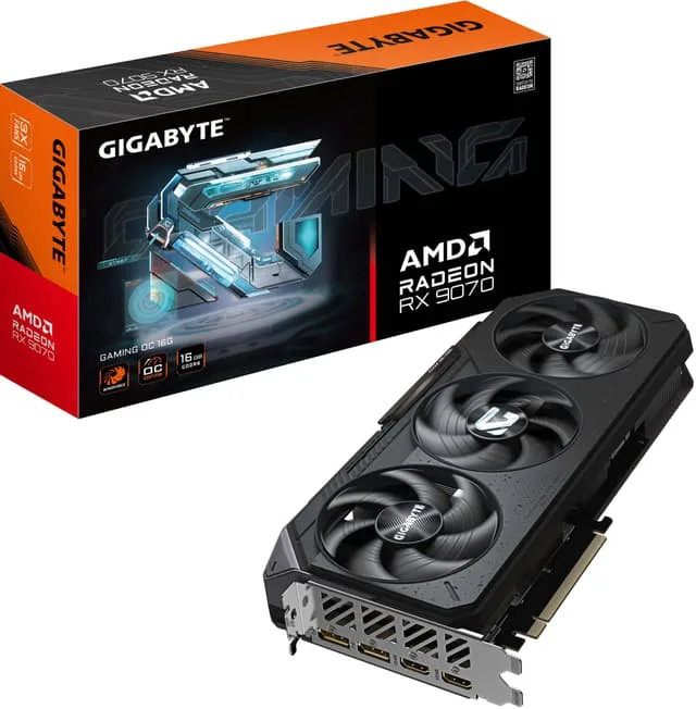 Gigabyte Radeon RX 9070 Gaming OC