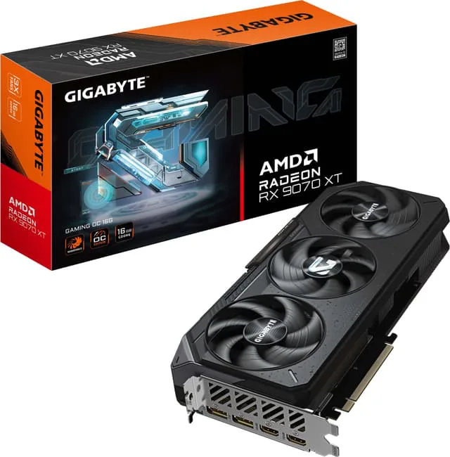 Gigabyte Radeon RX 9070 XT GAMING OC 16G